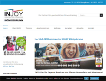 Tablet Screenshot of injoy-koenigsbrunn.de